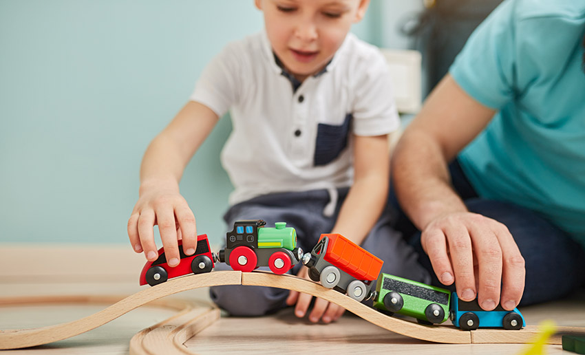 Marcar Organo me quejo Actividades de aprendizaje con temática de trenes para niños | Museo de los  Niños's